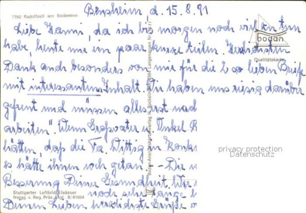 Radolfzell Bodensee Fliegeraufnahme – Bild 2
