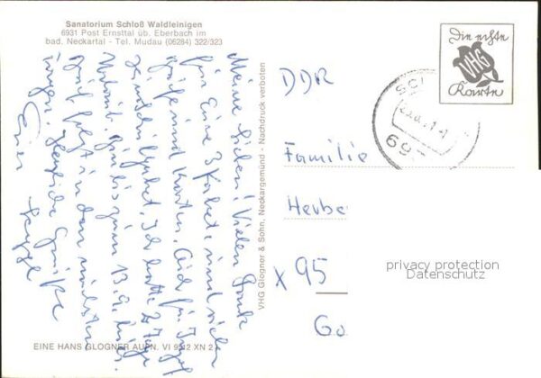 Mudau Schloß Waldleiningen – Bild 2