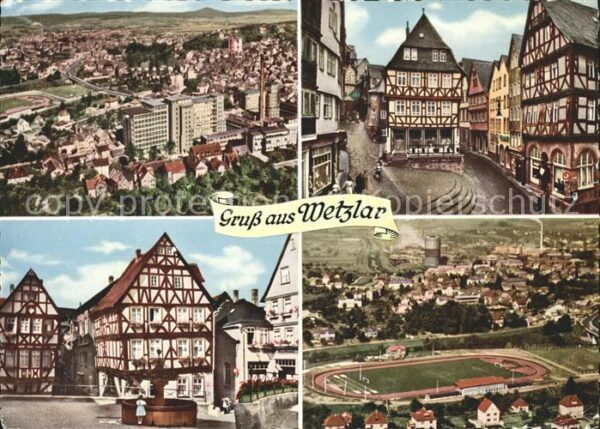 Wetzlar Eisenmarkt Werther Haus Alte Münz Kornm