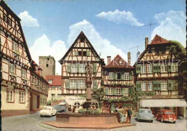 Bretten Baden Marktbrunnen