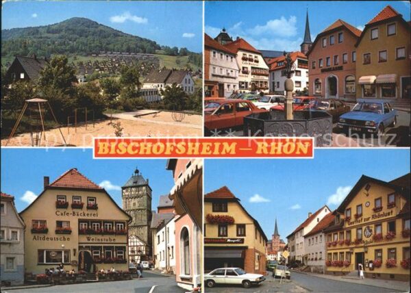 Bischofsheim Rhoen Cafe-Bäckerei Gasthof zur Rhönlust Schw
