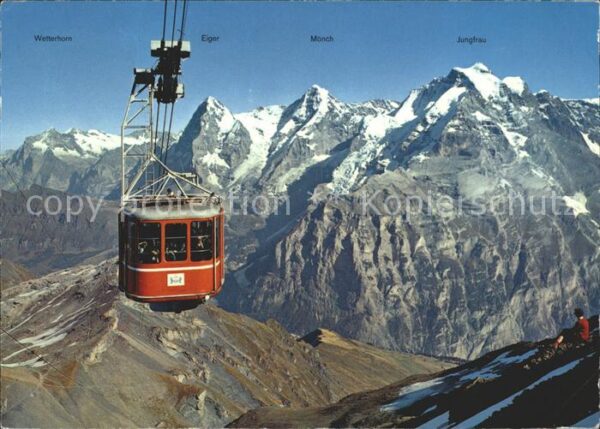 Seilbahn Schilthornbahn