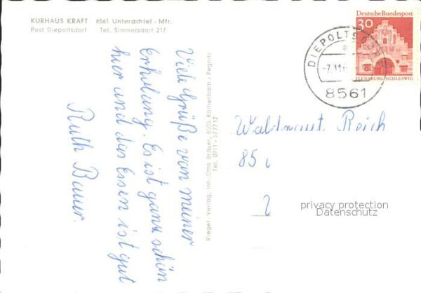 Unterachtel Kurhaus Kraft – Bild 2