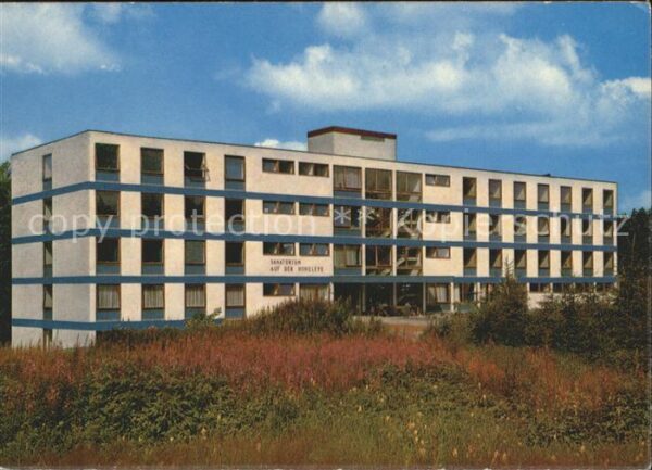 Hoheleye Sanatorium auf der Hoheleye
