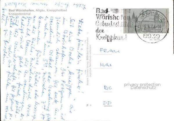 Bad Woerishofen Kneippdenkmal – Bild 2