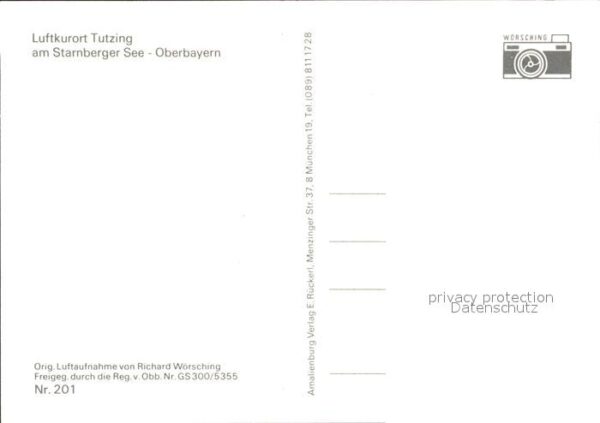 Tutzing Fliegeraufnahme – Bild 2