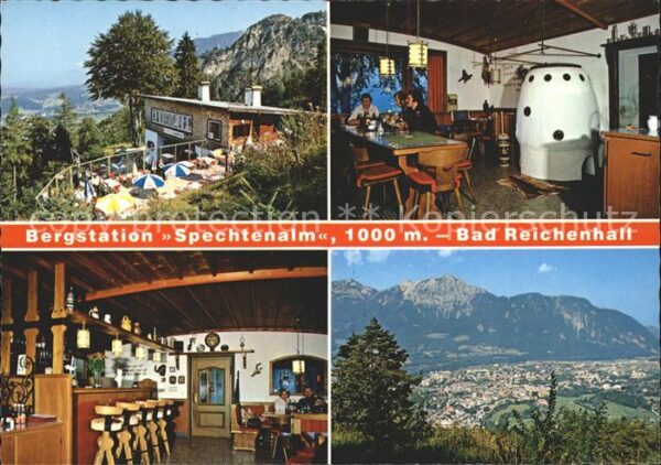 Bad Reichenhall Sessellift-Bergstation Spechtenalm Dötz