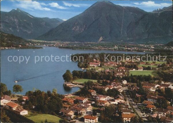Bad Wiessee Wallberg Bodenschneid Fliegeraufnahme