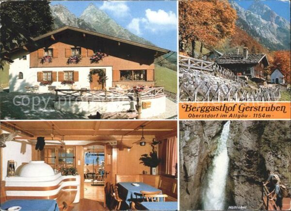 Oberstdorf Berggasthof Gerstruben