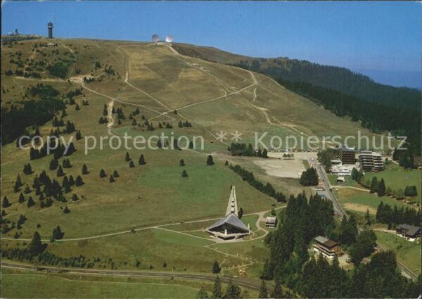 Feldberg Schwarzwald Fliegeraufnahme