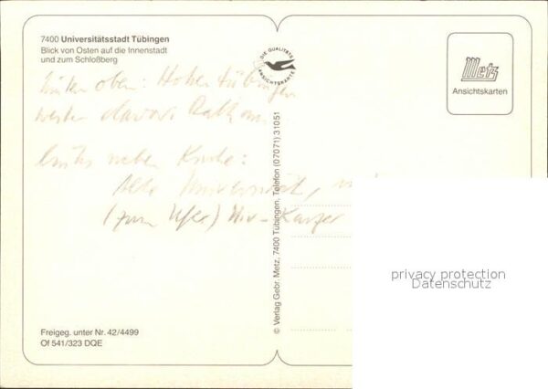 Tuebingen Schlossberg Fliegeraufnahme – Bild 2