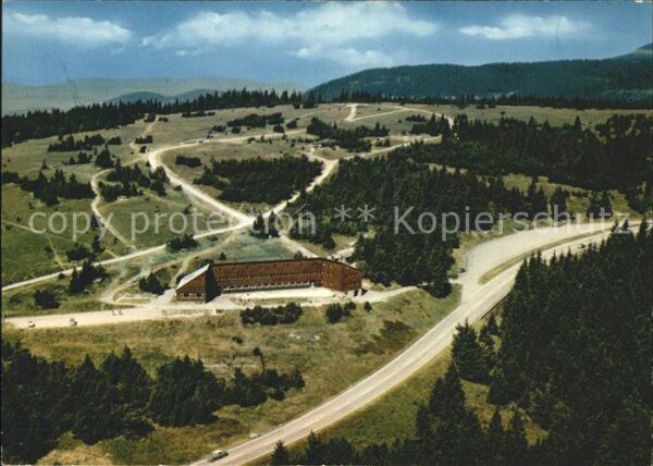 Schliffkopfhaus Schwarzwaldhochstrasse Fliegeraufnahme