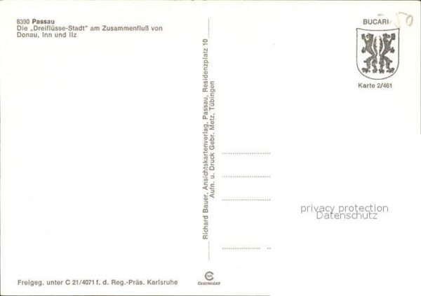 Passau Donau Inn Ilz Fliegeraufnahme – Bild 2