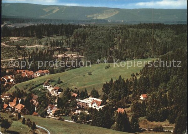 Altenau Harz Kleine Oker Fliegeraufnahme