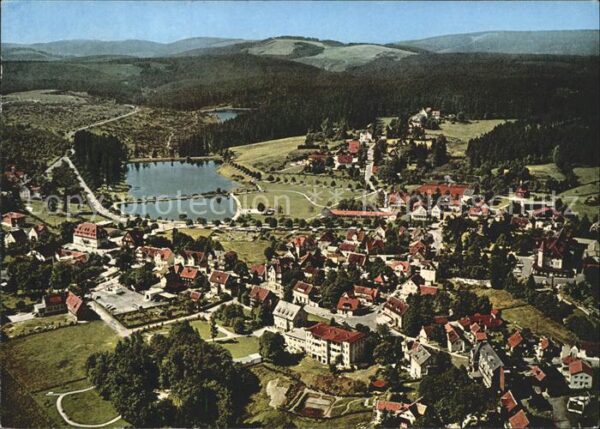 Hahnenklee-Bockswiese Harz Fliegeraufnahme