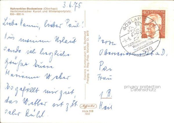 Hahnenklee-Bockswiese Harz Fliegeraufnahme – Bild 2