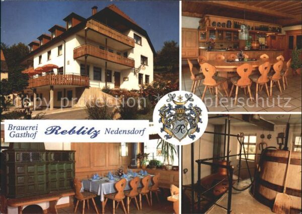 Staffelstein Brauerei-Gasthof Reblitz Nedensdorf