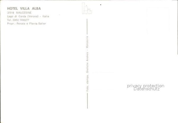 Malcesine Lago di Garda Hotel Villa Alba – Bild 2