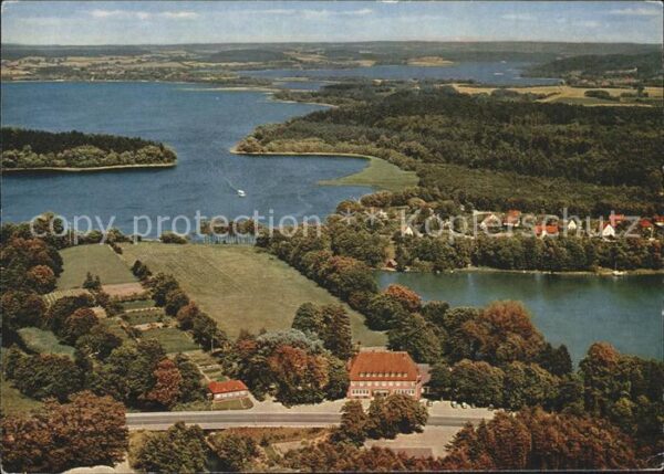 Ploen See Hotel-Restaurant Fegetasche Fliegeraufn