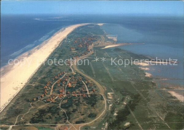 Insel Juist Fliegeraufnahme