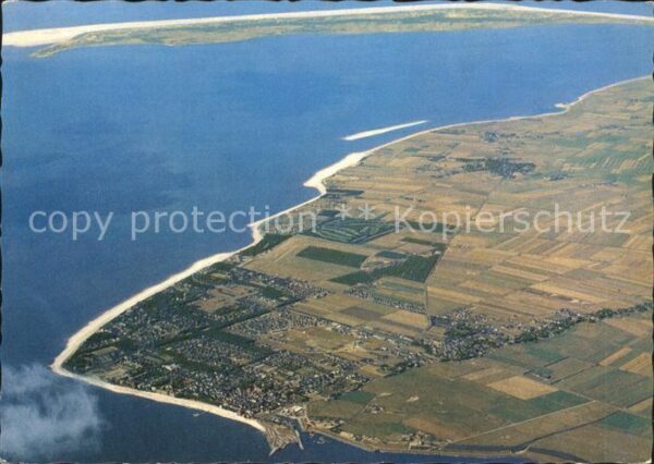Insel Foehr Fliegeraufnahme Insel Amrum