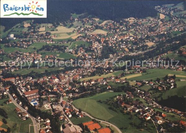 Baiersbronn Schwarzwald Fliegeraufnahme