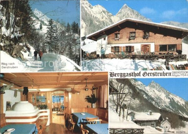 Oberstdorf Berggasthof Gerstruben