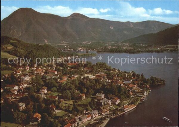 Tegernsee Wallberg Blaubergen Fliegeraufnahme