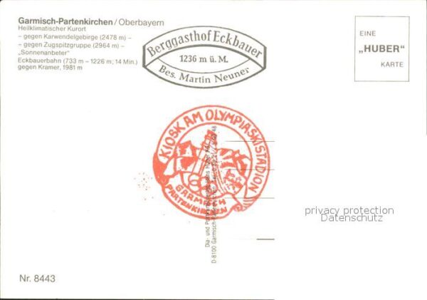 Garmisch-Partenkirchen Berggasthof Eckbauer – Bild 2