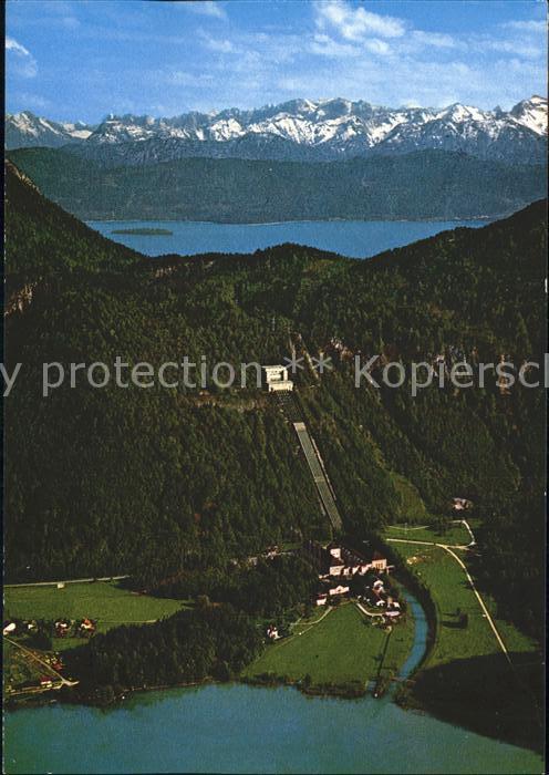 Walchensee Kraftwerk Bayernwerk AG Altjoch