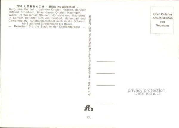 Loerrach Wiesental Burgruine Rötteln – Bild 2
