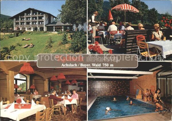 Achslach Berghotel Kalteck