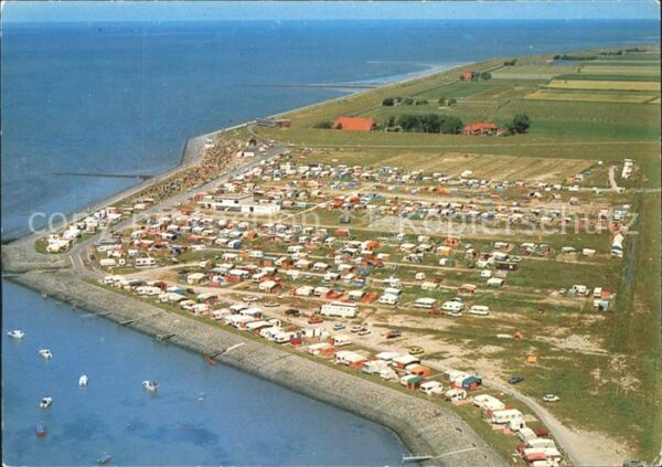 Tossens Nordseebad Fliegeraufnahme