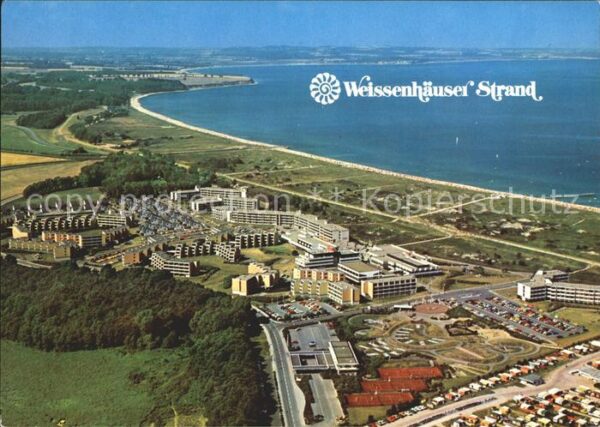 Weissenhaeuser Strand Fliegeraufnahme