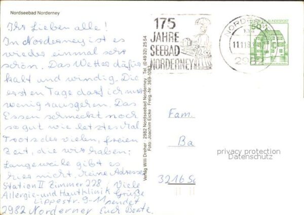 Norderney Nordseebad Fliegeraufnahme – Bild 2