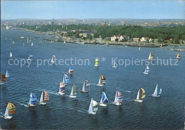 Kiel Fliegeraufnahme Regatta