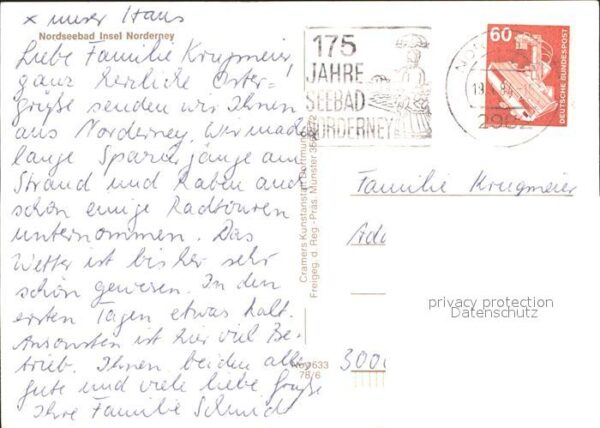 Norderney Nordseebad Fliegeraufnahme – Bild 2