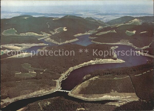 Okertalsperre Fliegeraufnahme