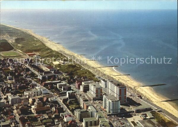 Westerland Sylt Fliegeraufnahme
