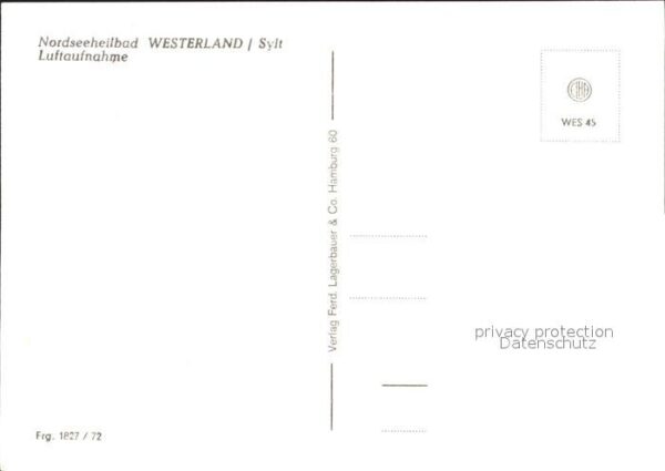 Westerland Sylt Fliegeraufnahme – Bild 2