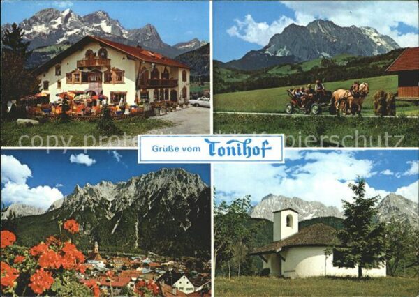 Kruen Hotel Toni-Hof Mittenwald Zugspitze Kut