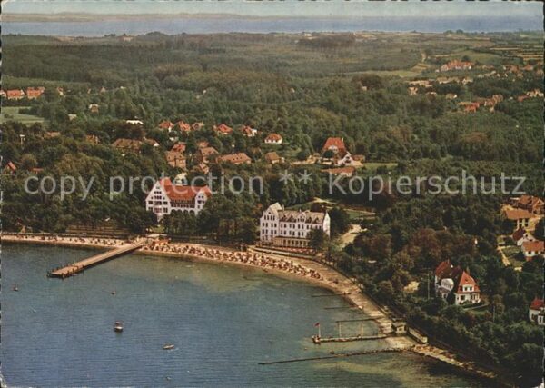Gluecksburg Ostseebad Aussenförde Dänische Küste Fliegeraufna