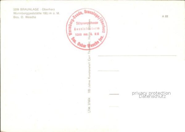 Braunlage Wurmberg-Gaststätte Skisprungschanze – Bild 2