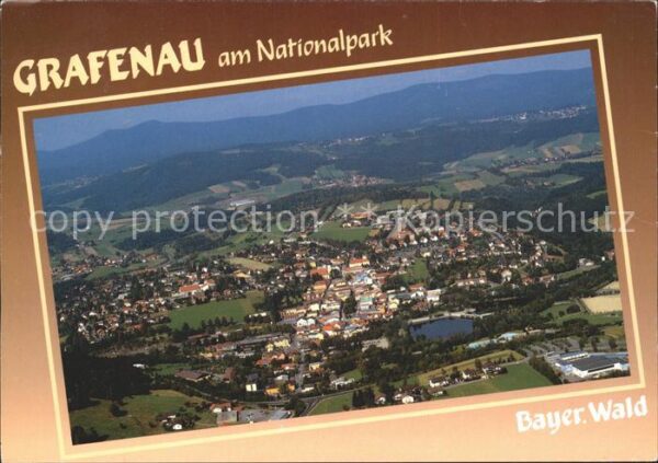 Grafenau Niederbayern Fliegeraufnahme