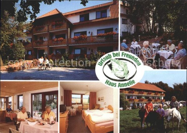 Bad Holzhausen Luebbecke Pension Haus Annelie Wiehengebirge Prei