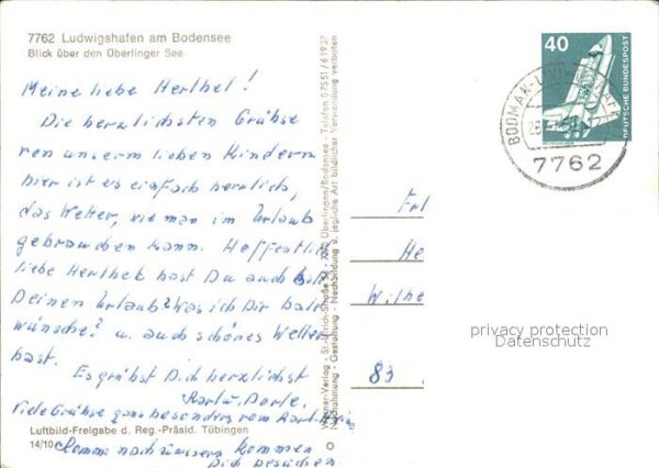 Ludwigshafen Bodensee Fliegeraufnahme – Bild 2