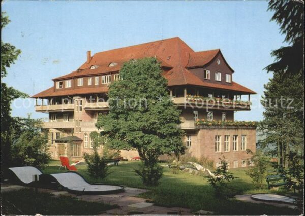 Rodt Lossburg Sanatorium Hohenrodt
