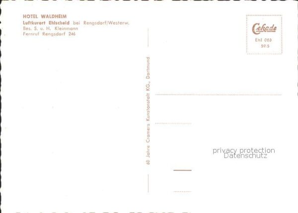 Ehlscheid Hotel Waldheim – Bild 2