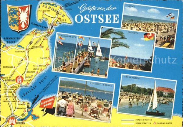 Scharbeutz Ostseebad Grömitz Dahme Travemünde Landkarte