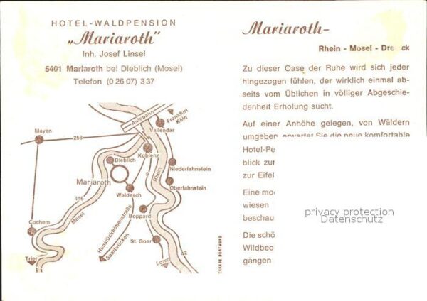 Mariaroth Hotel-Waldpension Mariaroth – Bild 2